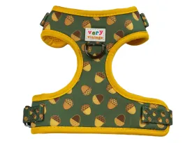 Acorns - Adjustable Dog Harness - Heavy Duty Metal Hardware