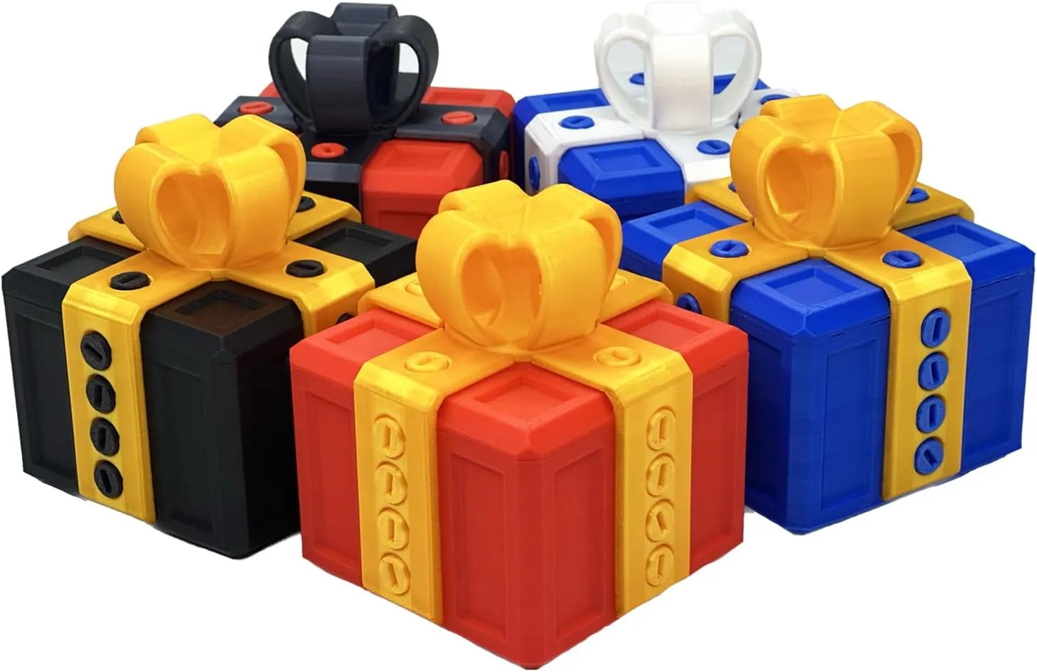 Annoying Gift Box with Screws,Take Apart Box to Get Gift,Puzzle of Box toy,Surprise Funny Prank Christmas Gift Box,Hilarious Money Card Container,Novelty Box6cm*cm