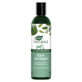 Ark Naturals Ears All Right Dog & Cat Gentle Cleaning Lotion, 4oz Bottle