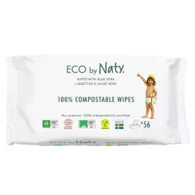 ECO Sensitive Wipes with Aloe - 56 pack