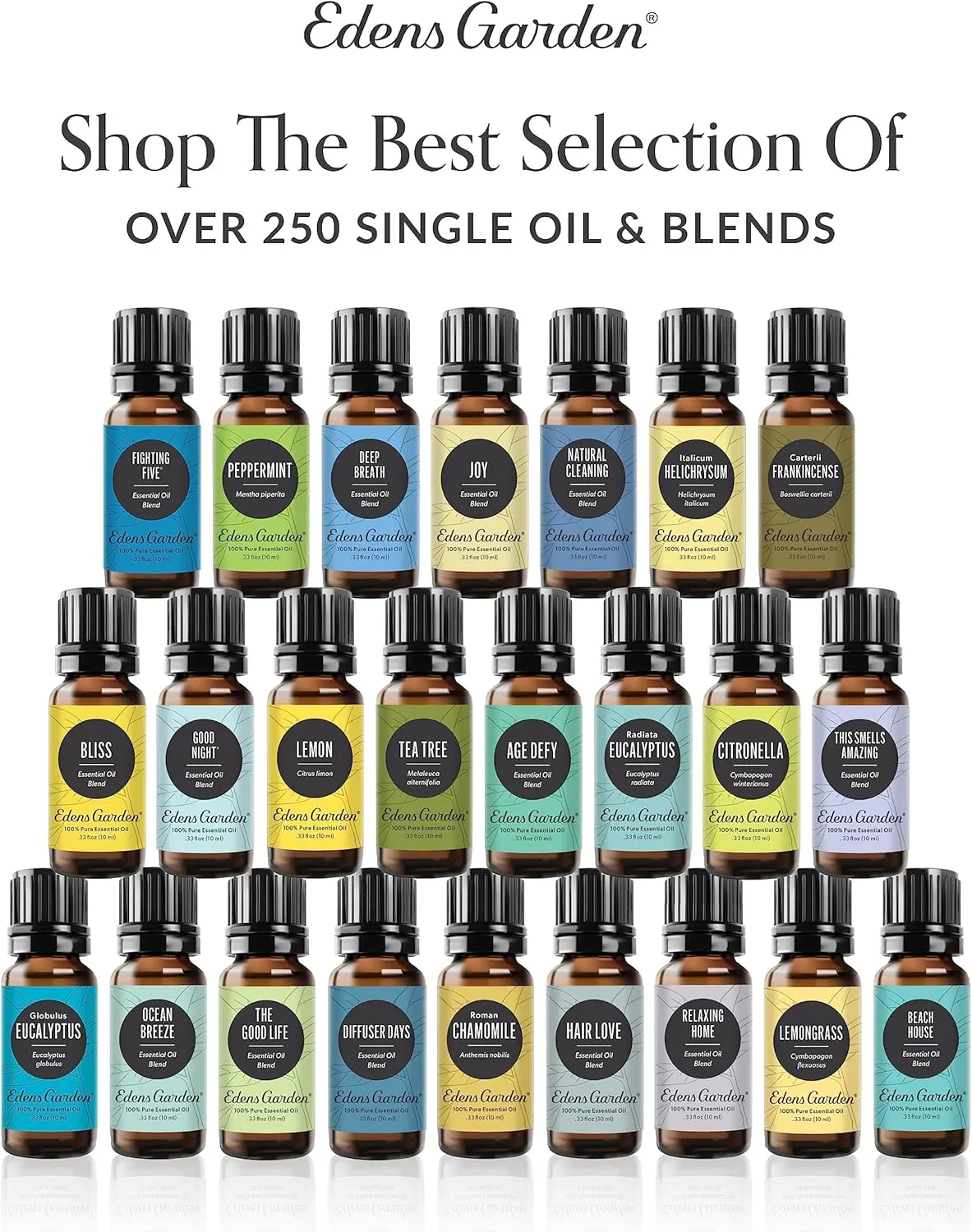 Edens Garden Energy & Focus Essential Oil Blend- 100% Pure Premium Grade, Undiluted, Natural, Therapeutic, Aromatherapy, The Best for Kid Safe, Humidifiers, Skin 30 ml (1 fl oz)