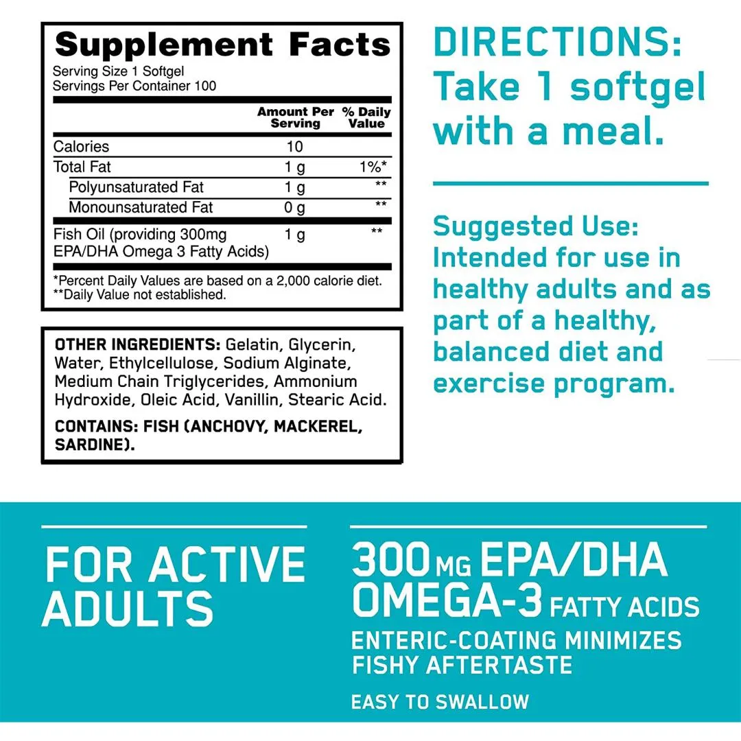 FISH OIL SOFTGELS