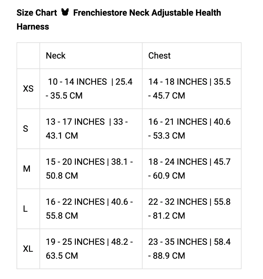 Frenchiestore Neck Adjustable Vegan Leather Health Harness | Pink Varsity