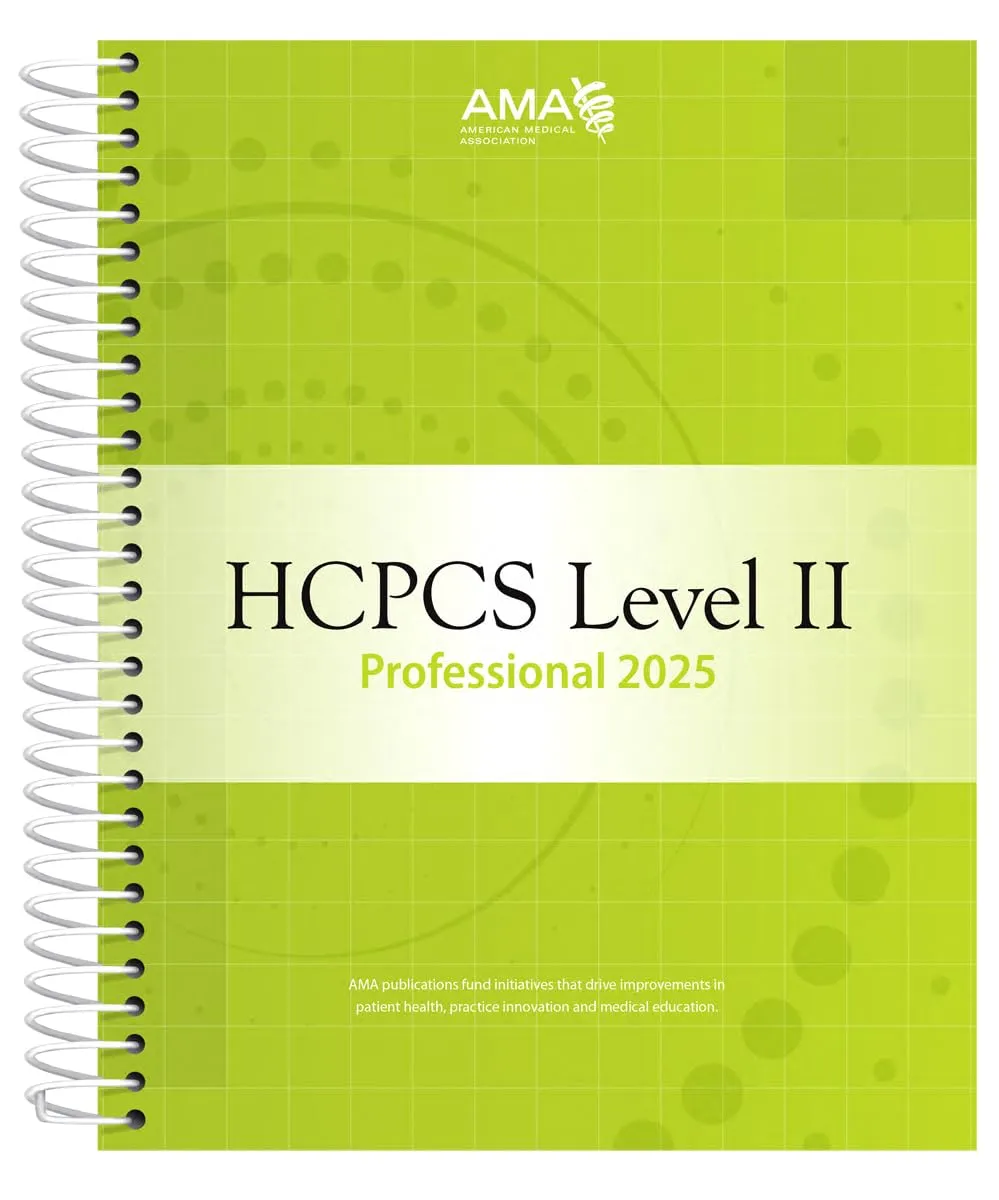HCPCS 2025 Level II Professional Edition (HCPCS Level II (American Medical Assn))