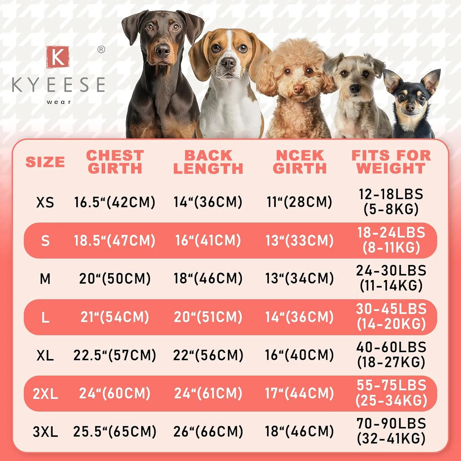 KYEESE Dog Sweater Small Dog Sweater with Reflective Yarn Stretchy Pet Coats Warm Pet Sweater for Small Dogs Male Comfy Dogs Clothes with Leash Hole, Khaki, XS