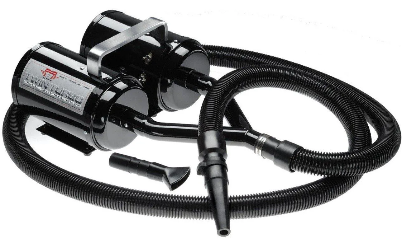 Metrovac Air Force Twin Turbo Velocity Wall Mount Dryer for Dogs & Pets