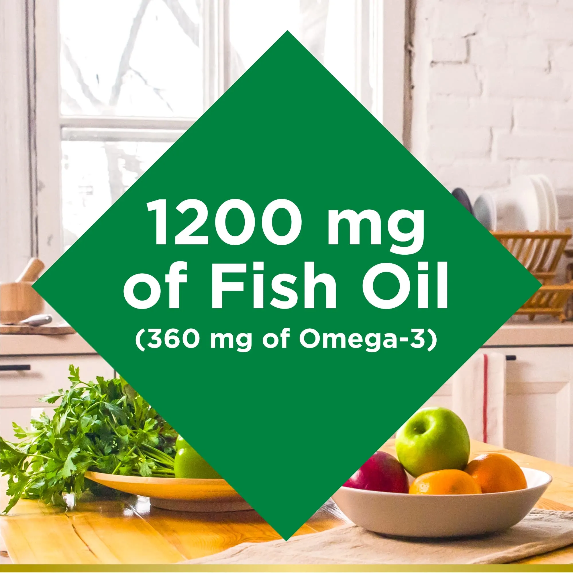 Nature's Bounty Fish Oil, Supports Heart Health, Supplement in Pakistan