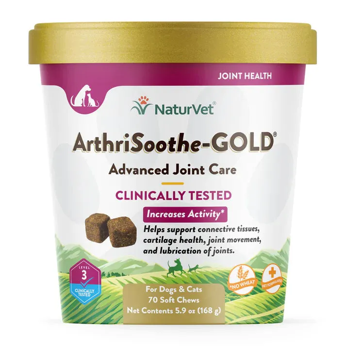 NaturVet ArthriSoothe-GOLD® Advanced Care Soft Chews level 3