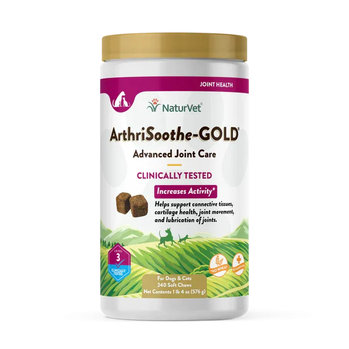 NaturVet ArthriSoothe-GOLD® Advanced Care Soft Chews level 3
