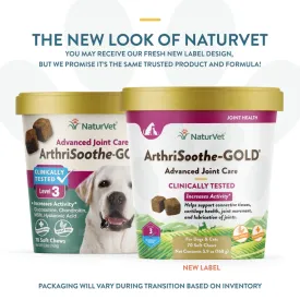 NaturVet ArthriSoothe-GOLD® Advanced Care Soft Chews level 3