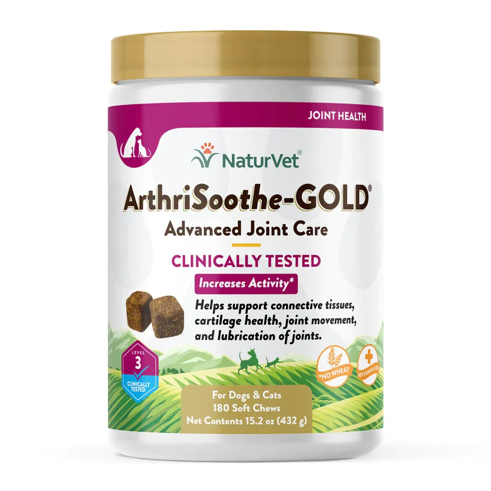 NaturVet ArthriSoothe-GOLD® Advanced Care Soft Chews level 3