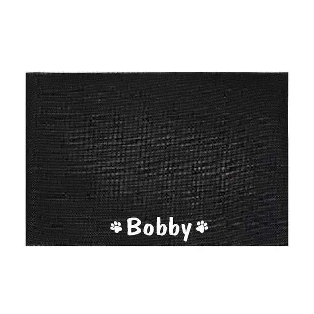 Personalized Dog Feeding Placemat