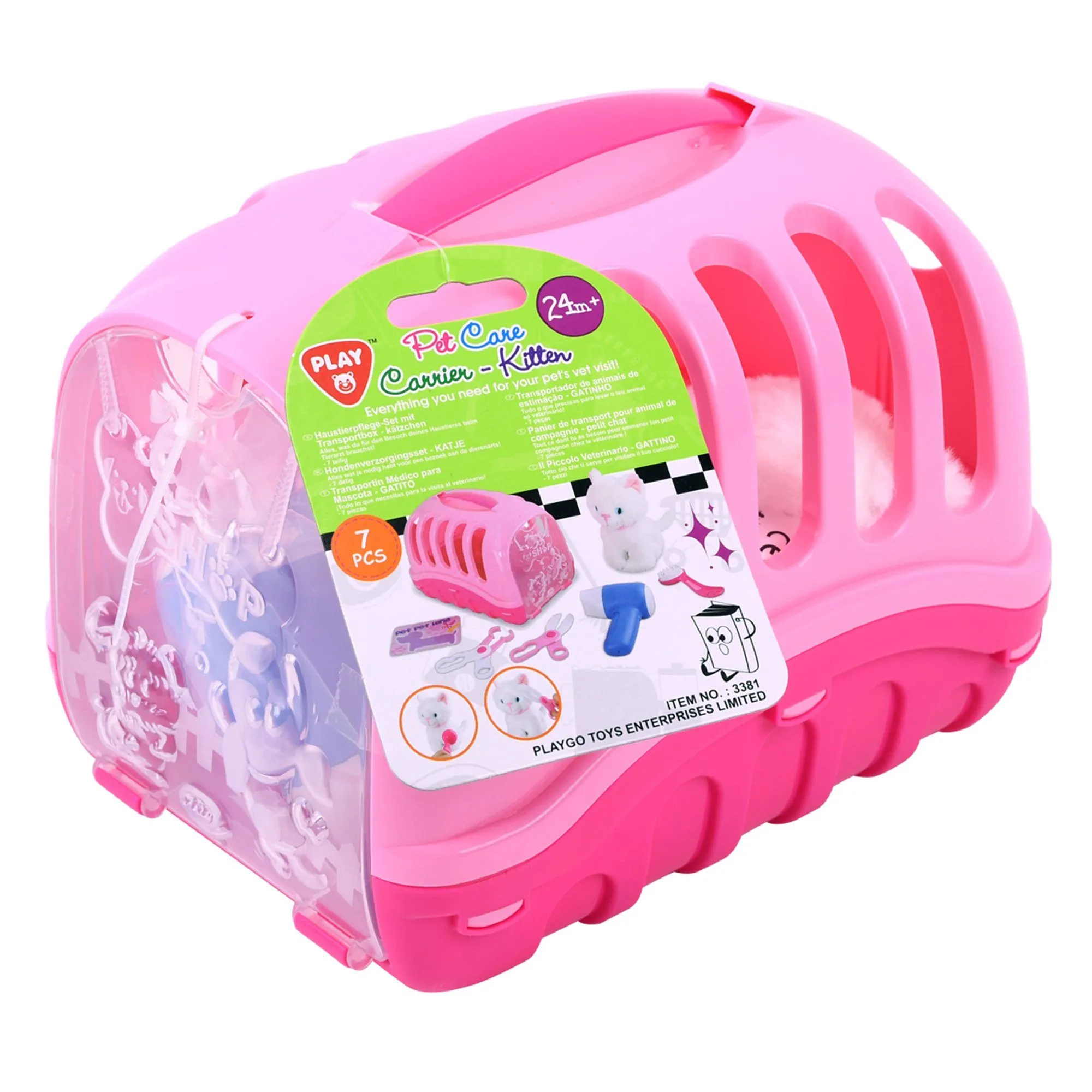 PET CARE CARRIER -  KITTEN - 7 PCS