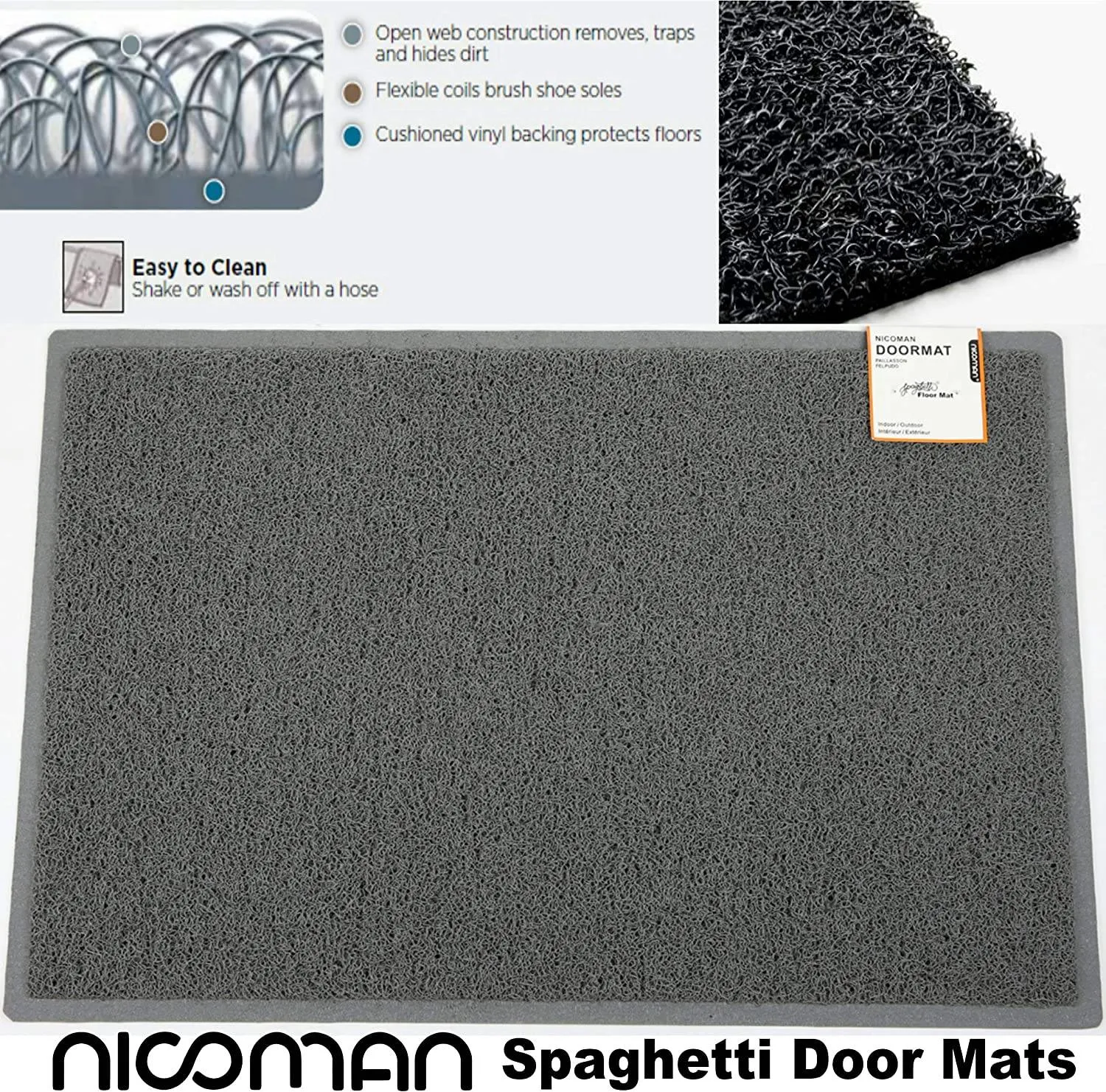 Pet Feeding Mat, Mini Paw Design 60x40 cm
