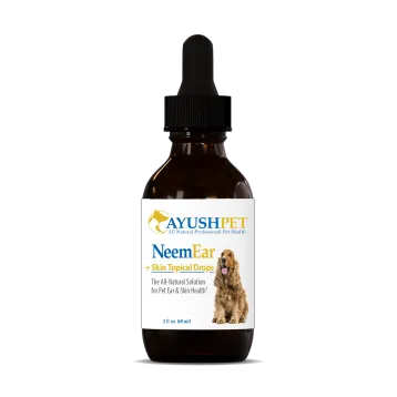 Pet Neem Ear & Skin Drops 2 fl oz