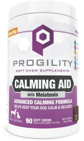 Progility Calming Aid With Melatonin Soft Chews 90-ct