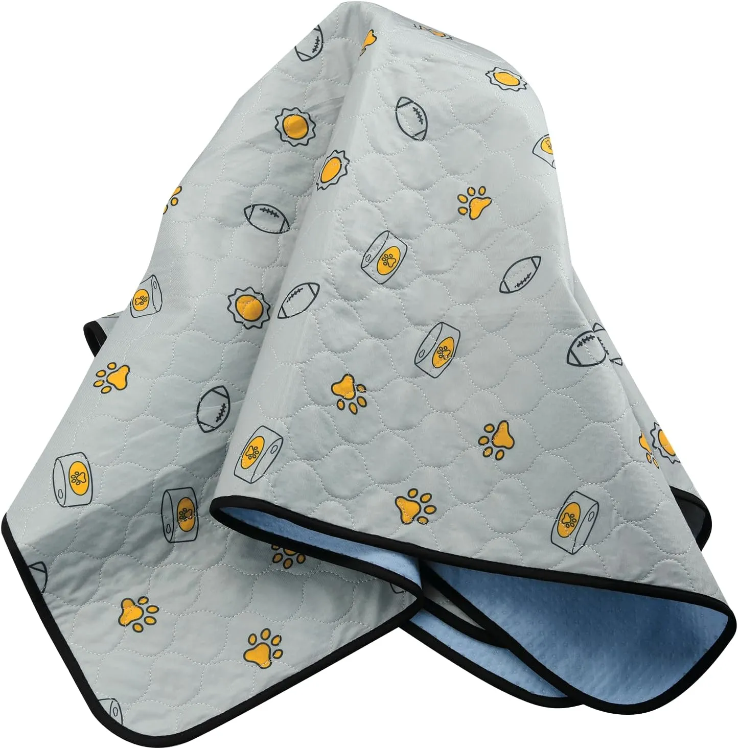 Reusable Pee Pads for Dogs - Washable Puppy Pads, Absorbent Puppy Pads, Slip Resistant Waterproof Pet Training Pads for Couch, Crate, Potty Training (2, 18"*24")