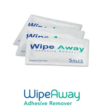 Salts Wipeaway Adhesive Remover Wipes - 30 units per box