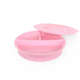 Smart Anti-Slip Divided Plate Pastel Pink 6m 