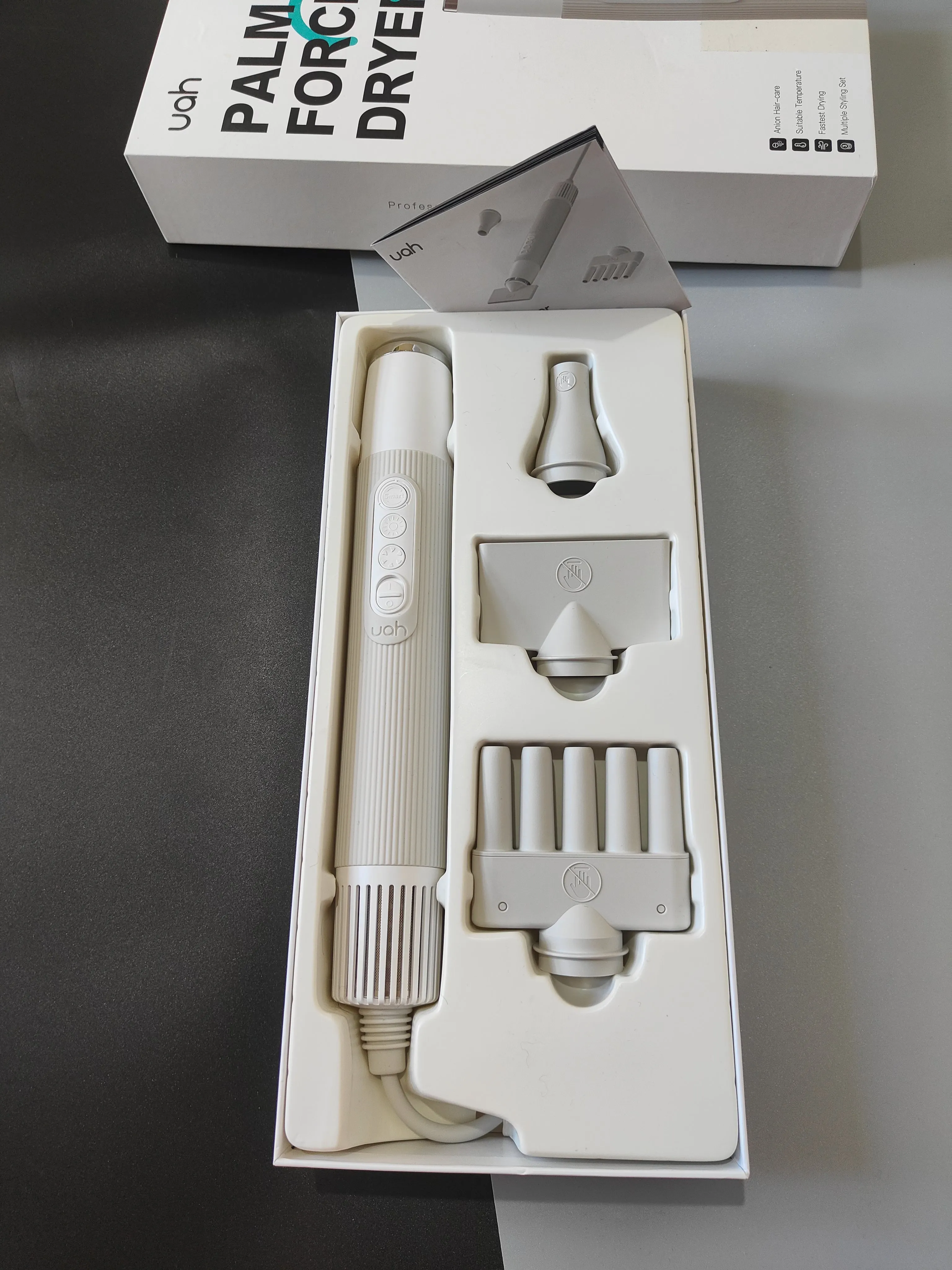 Uah Pet Dog Hair Water Blower Powerful Mode Pet Hair Dryer NTC Intelligent Temperatur
