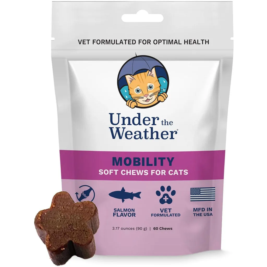 Under the Weather Mobility Soft Chews for Cats, 60 count