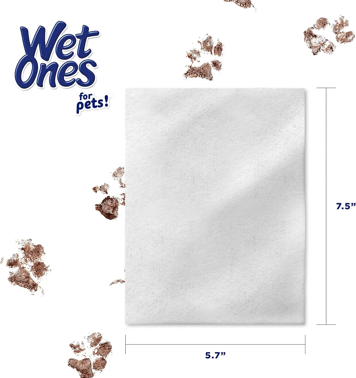 Wet Ones for Pets Multi-Purpose Dog Wipes With Aloe Vera | Dog Wipes For All Dogs in Tropical Splash, Wet Ones Wipes for Paws & All Purpose | 50 Ct Cannister Dog Wipes