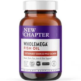 Wholemega™ Fish Oil, Sustainably Caught Wild Alaskan Salmon Oil with Omega-3