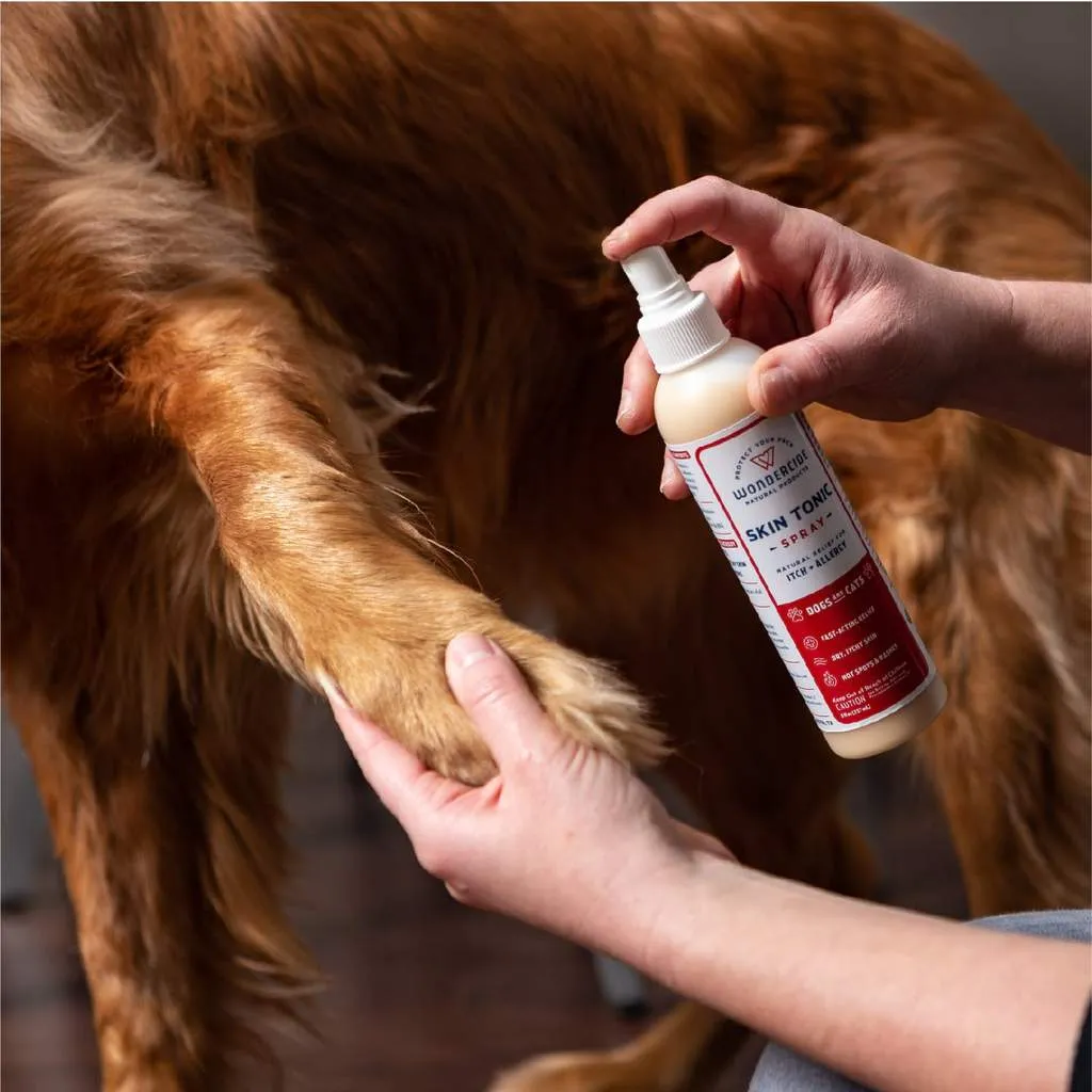 Wondercide Skin Tonic Itch Spray for Dogs   Cats (8-oz)