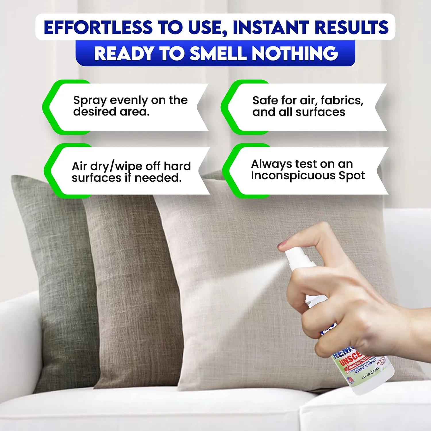 ZORBX Unscented Multipurpose Odor Eliminator Value Pack 2 Oz   16 Oz   32 Oz - Used in Hospitals & Healthcare Facilities - Advanced Trusted Formula - Perfect Bundle to Get Rid of Unpleasant Odors